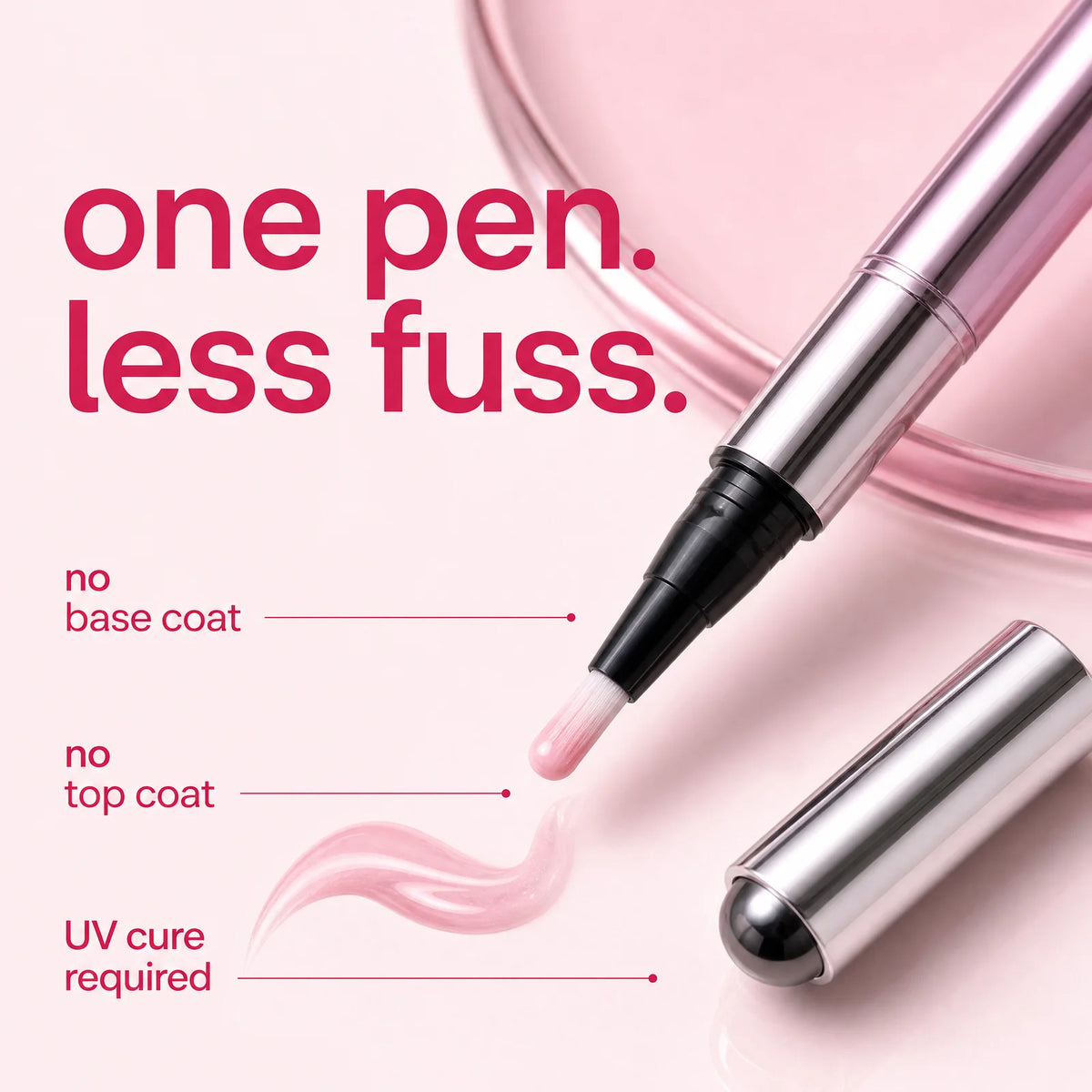 Ceyla one-step gel pen with brush tip
