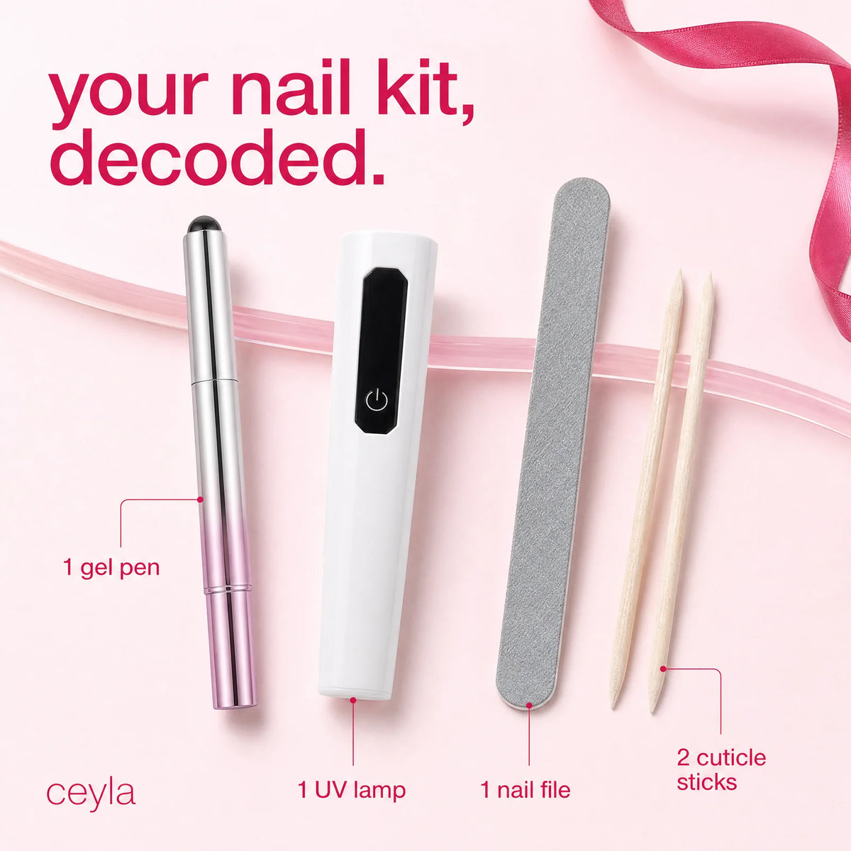 Complete Ceyla Pocket Salon Set contents