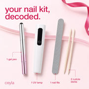 Complete Ceyla Pocket Salon Set contents