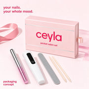 Ceyla Pocket Salon Set — packaging styling concept; actual packaging may vary.