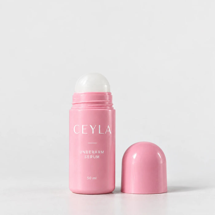 Ceyla pink underarm roll-on serum with cap, 50 ml