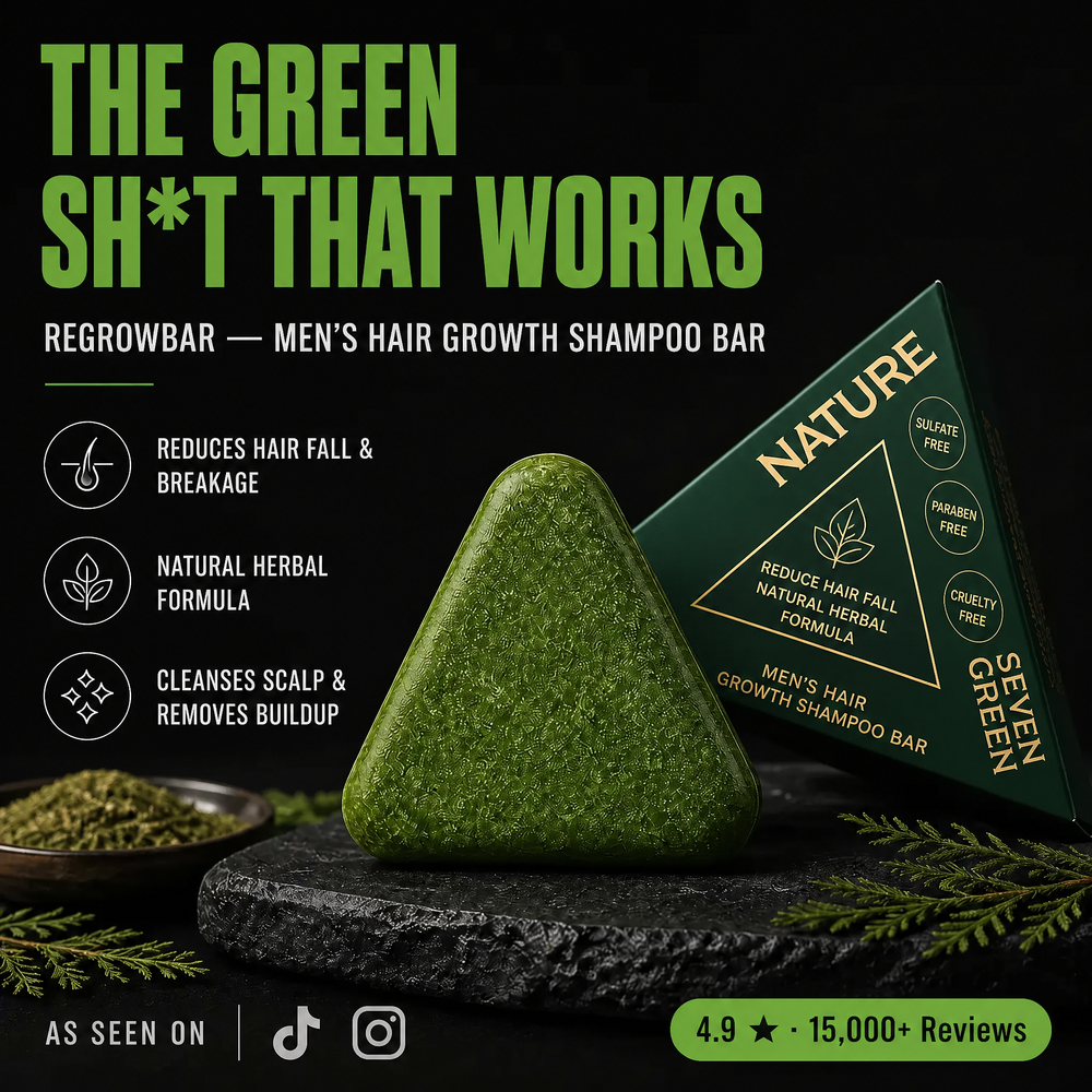 Ceyla - Men's Hair Growth Shampoo Bar