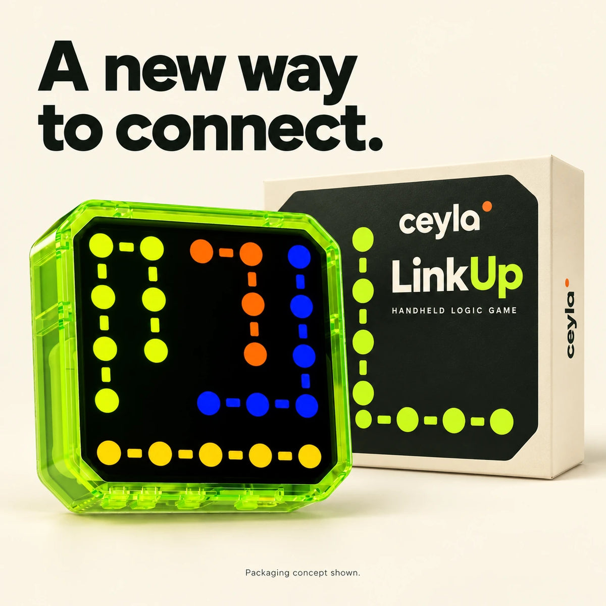 Ceyla LinkUp puzzle and branded packaging concept