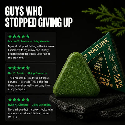 Ceyla - Men's Hair Growth Shampoo Bar